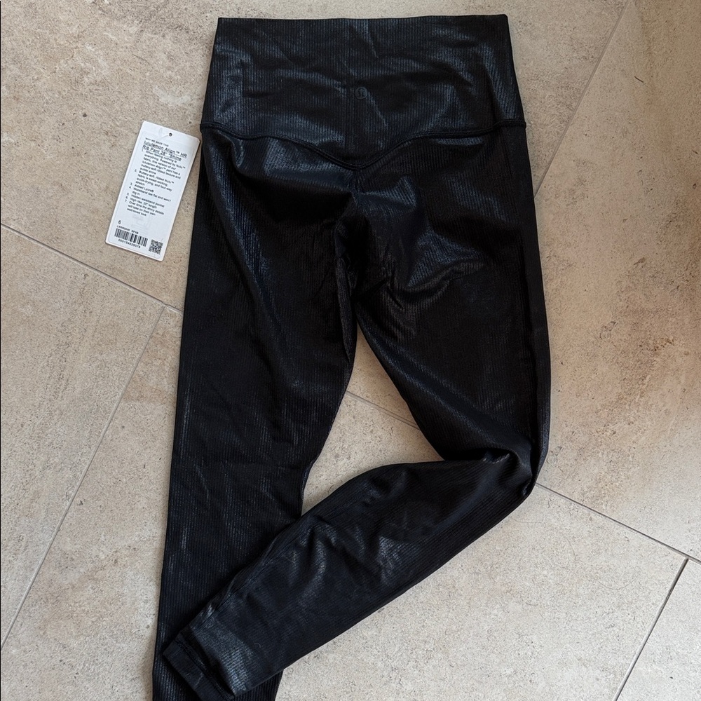 Lululemon Align HR Rib Leggings 28” *Shine
